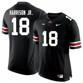 #18 Marvin Harrison Jr. Ohio State Football Men Black Jersey 953252-414 #18 Marvin Harrison Jr. Ohio State Football Men Black Jersey 953252-414