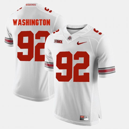 #92 Adolphus Washington Alumni Football Game OSU Mens White Jersey 601814-130