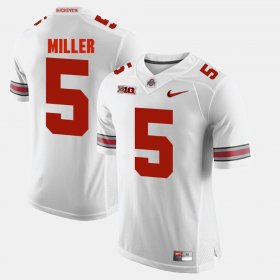 #5 Braxton Miller Alumni Football Game Ohio State Men White Jersey 567024-246 #5 Braxton Miller Alumni Football Game Ohio State Men White Jersey 567024-246