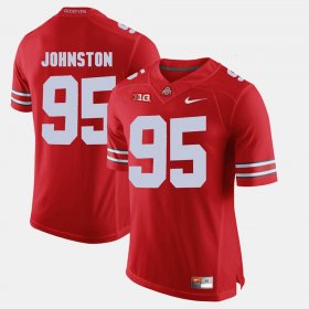 #95 Cameron Johnston Alumni Football Game OSU Buckeyes Men Scarlet Jersey 487769-232
