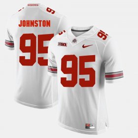 #95 Cameron Johnston Alumni Football Game OSU Buckeyes Mens White Jersey 234442-358