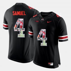 #4 Curtis Samuel Pictorial Fashion Ohio State Men's Black Jersey 424344-354