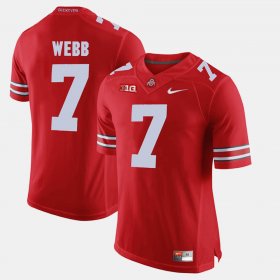 #7 Damon Webb Alumni Football Game Ohio State Men's Scarlet Jersey 205621-494
