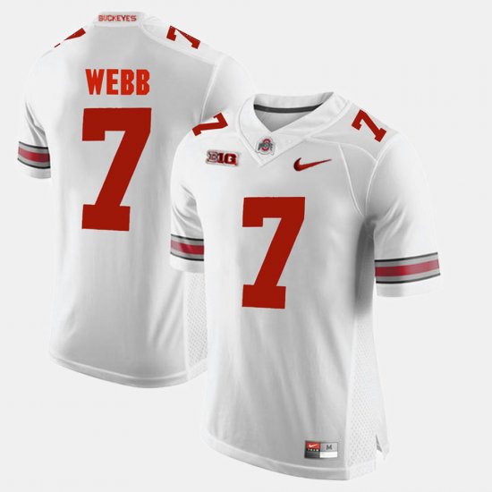#7 Damon Webb Alumni Football Game Ohio State Men White Jersey 306156-295