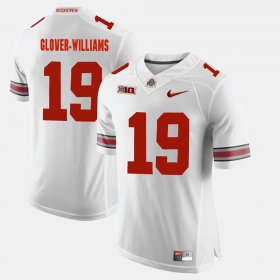 #19 Eric Glover-Williams Alumni Football Game Ohio State Men White Jersey 849830-405