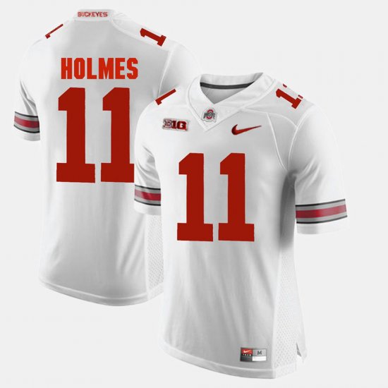 #11 Jalyn Holmes Alumni Football Game Ohio State Men\'s White Jersey 594839-629