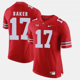 #17 Jerome Baker Alumni Football Game Ohio State Buckeyes Men Scarlet Jersey 529316-472