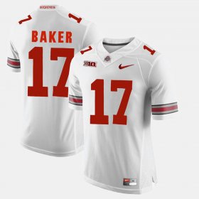 #17 Jerome Baker Alumni Football Game OSU Buckeyes Men's White Jersey 541968-579
