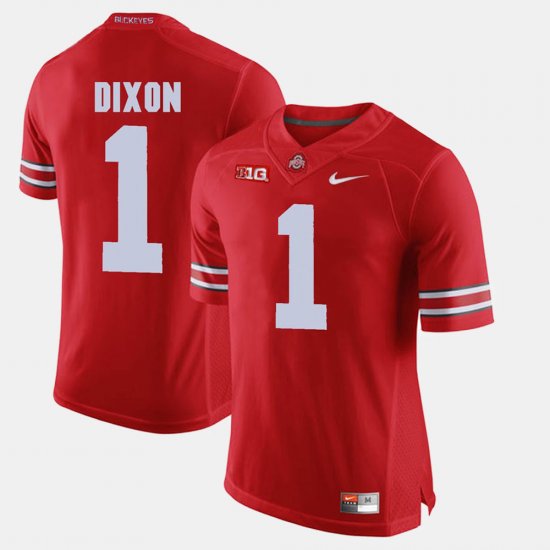 #1 Johnnie Dixon Alumni Football Game OSU Buckeyes Men\'s Scarlet Jersey 391867-480
