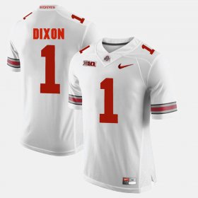#1 Johnnie Dixon Alumni Football Game Ohio State Buckeyes Men White Jersey 487555-776