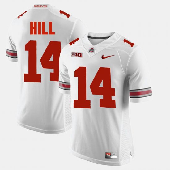#14 K.J. Hill Alumni Football Game OSU Buckeyes Men White Jersey 943336-371
