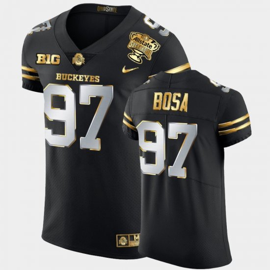 #97 Nick Bosa 2021 Sugar Bowl Ohio State Golden Playoff Men Black Jersey 587734-306