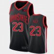 #23 Zed Key Alternate OSU Buckeyes Throwback 90s Mens Anthracite Jersey 676330-474