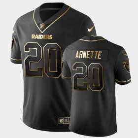 #20 Damon Arnette 2020 NFL Draft OSU Golden Edition Men Black Jersey 367194-217