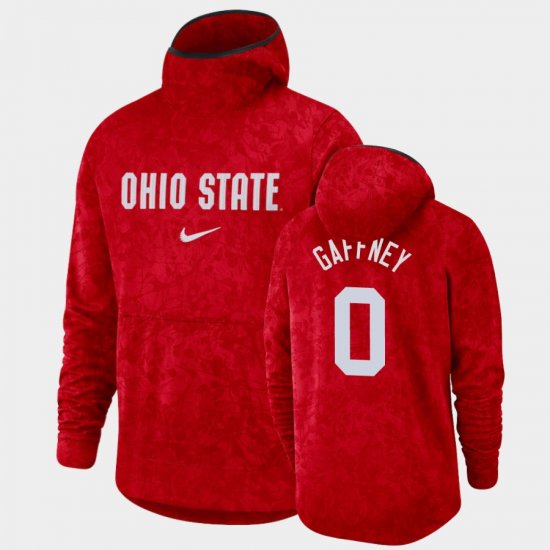 #0 Alonzo Gaffney Basketball Spotlight Ohio State Pullover Team Logo Mens Scarlet Hoodie 726160-966