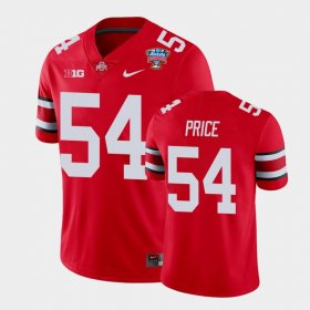 #54 Billy Price 2021 Sugar Bowl Ohio State Buckeyes College Football Men's Scarlet Jersey 119599-447