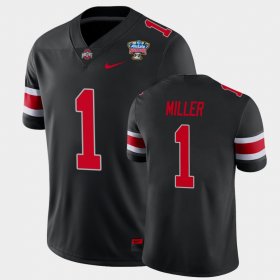 #1 Braxton Miller 2021 Sugar Bowl Ohio State College Football Mens Black Jersey 312889-733