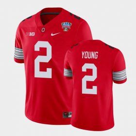 #2 Chase Young 2021 Sugar Bowl Ohio State Player Men Scarlet Jersey 759572-465 #2 Chase Young 2021 Sugar Bowl Ohio State Player Men Scarlet Jersey 759572-465