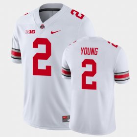 #2 Chase Young College Football OSU Buckeyes Playoff Game Mens White Jersey 688838-452 #2 Chase Young College Football OSU Buckeyes Playoff Game Mens White Jersey 688838-452