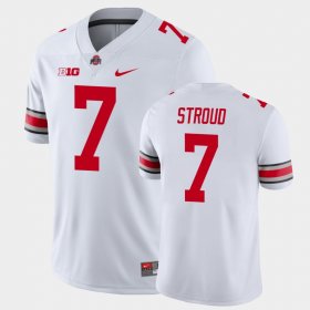 #7 C.J. Stroud Game OSU Buckeyes Football Mens White Jersey 711686-235