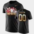 #00 Custom 2021 National Championship Ohio State Make Your Pick Matchup Men's Black T-Shirt 117619-343