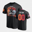#00 Custom 2021 Sugar Bowl Ohio State Matchup Mens Black T-Shirt 146350-988