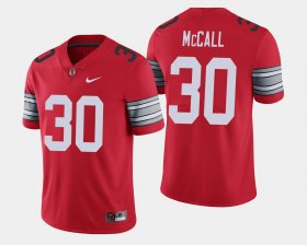#30 Demario McCall 2018 Spring Game Limited OSU Buckeyes Mens Scarlet Jersey 124621-491