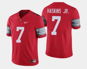 #7 Dwayne Haskins 2018 Spring Game Limited OSU Buckeyes Men Scarlet Jersey 469846-243