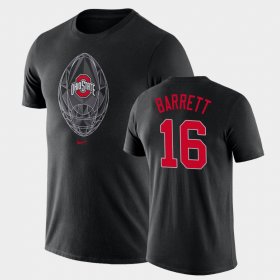 #16 J.T. Barrett Football Icon OSU Legend Men's Black T-Shirt 509592-266