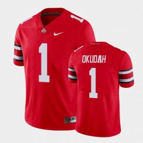 #1 Jeff Okudah College Football Ohio State Mens Scarlet Jersey 798011-865 #1 Jeff Okudah College Football Ohio State Mens Scarlet Jersey 798011-865