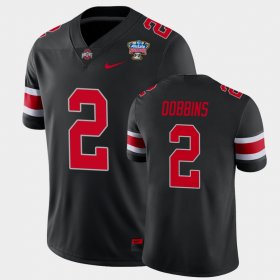 #2 J.K. Dobbins 2021 Sugar Bowl Ohio State Buckeyes College Football Men Black Jersey 255965-610 #2 J.K. Dobbins 2021 Sugar Bowl Ohio State Buckeyes College Football Men Black Jersey 255965-610