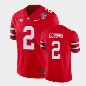 #2 J.K. Dobbins 2021 Sugar Bowl Ohio State Buckeyes College Football Mens Scarlet Jersey 365267-551 #2 J.K. Dobbins 2021 Sugar Bowl Ohio State Buckeyes College Football Mens Scarlet Jersey 365267-551