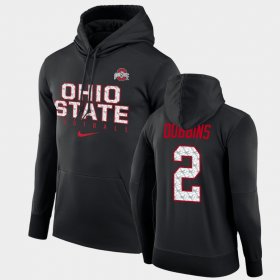 #2 J.K. Dobbins Football Practice Ohio State Performance Pullover Men's Black Hoodie 839922-689