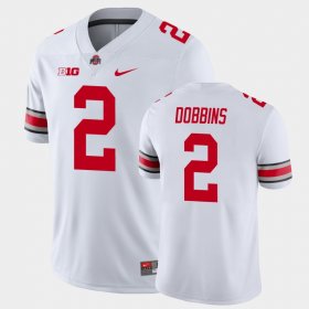 #2 J.K. Dobbins College Football Ohio State Playoff Game Men White Jersey 758798-408 #2 J.K. Dobbins College Football Ohio State Playoff Game Men White Jersey 758798-408