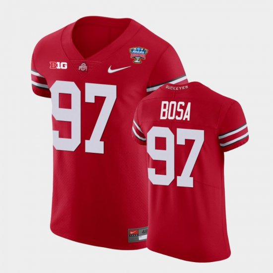 #97 Joey Bosa 2021 Sugar Bowl Ohio State Buckeyes Football Men Scarlet Jersey 919329-664