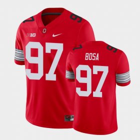 #97 Joey Bosa Alumni Football Game Ohio State Player Mens Scarlet Jersey 769596-286