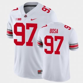 #97 Joey Bosa College Football OSU Playoff Game Men's White Jersey 265361-171