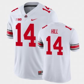 #14 K.J. Hill College Football OSU Playoff Game Men's White Jersey 588540-846 #14 K.J. Hill College Football OSU Playoff Game Men's White Jersey 588540-846