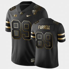 #89 Luke Farrell 2021 Sugar Bowl Ohio State Golden Edition Men's Black Jersey 380990-661