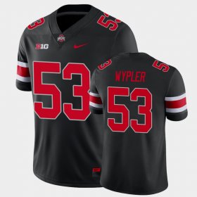 #53 Luke Wypler College Football OSU Alternate Game Men Black Jersey 982534-146
