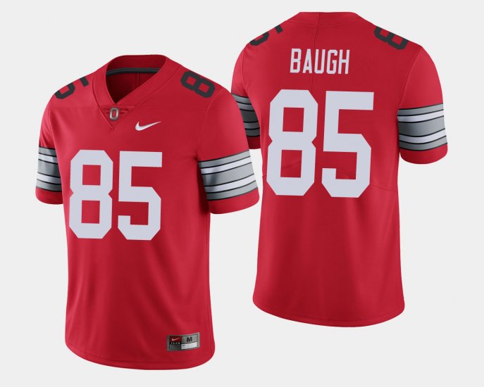 #85 Marcus Baugh 2018 Spring Game Limited Ohio State Mens Scarlet Jersey 141826-899