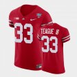 #33 Master Teague III 2021 Sugar Bowl OSU Football Men Scarlet Jersey 972516-482
