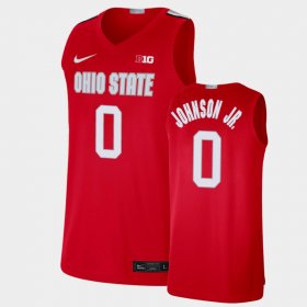 #0 Meechie Johnson Jr. Alumni Limited Ohio State Basketball Men Scarlet Jersey 928928-373