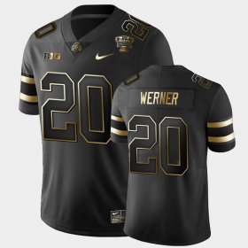 #20 Pete Werner 2021 Sugar Bowl OSU Golden Edition Mens Black Jersey 317780-884 #20 Pete Werner 2021 Sugar Bowl OSU Golden Edition Mens Black Jersey 317780-884