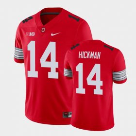 #14 Ronnie Hickman Alumni Football Game OSU Player Men's Scarlet Jersey 496941-892 #14 Ronnie Hickman Alumni Football Game OSU Player Men's Scarlet Jersey 496941-892