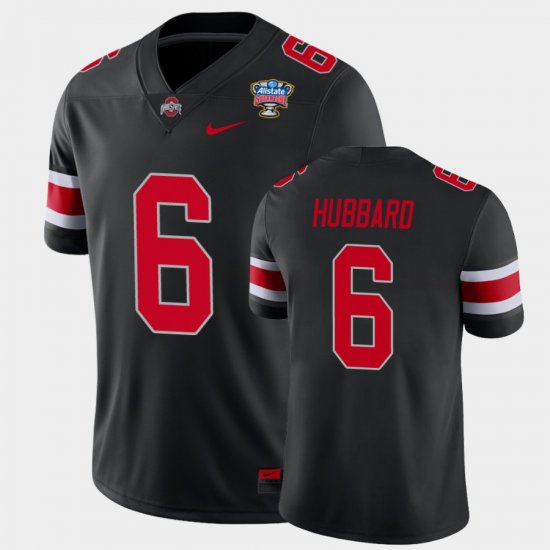 #6 Sam Hubbard 2021 Sugar Bowl OSU College Football Mens Black Jersey 127186-512