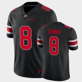 #8 Trey Sermon College Football OSU Buckeyes Alternate Game Men's Black Jersey 706794-472 #8 Trey Sermon College Football OSU Buckeyes Alternate Game Men's Black Jersey 706794-472