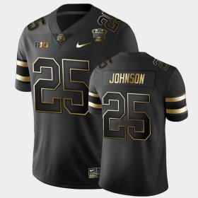 #25 Xavier Johnson 2021 Sugar Bowl OSU Golden Edition Men's Black Jersey 507737-369 #25 Xavier Johnson 2021 Sugar Bowl OSU Golden Edition Men's Black Jersey 507737-369