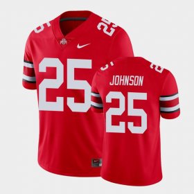 #25 Xavier Johnson College Football OSU Buckeyes Game Mens Scarlet Jersey 132414-482 #25 Xavier Johnson College Football OSU Buckeyes Game Mens Scarlet Jersey 132414-482