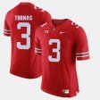 #3 Michael Thomas Alumni Football Game OSU Buckeyes Men's Scarlet Jersey 758598-423